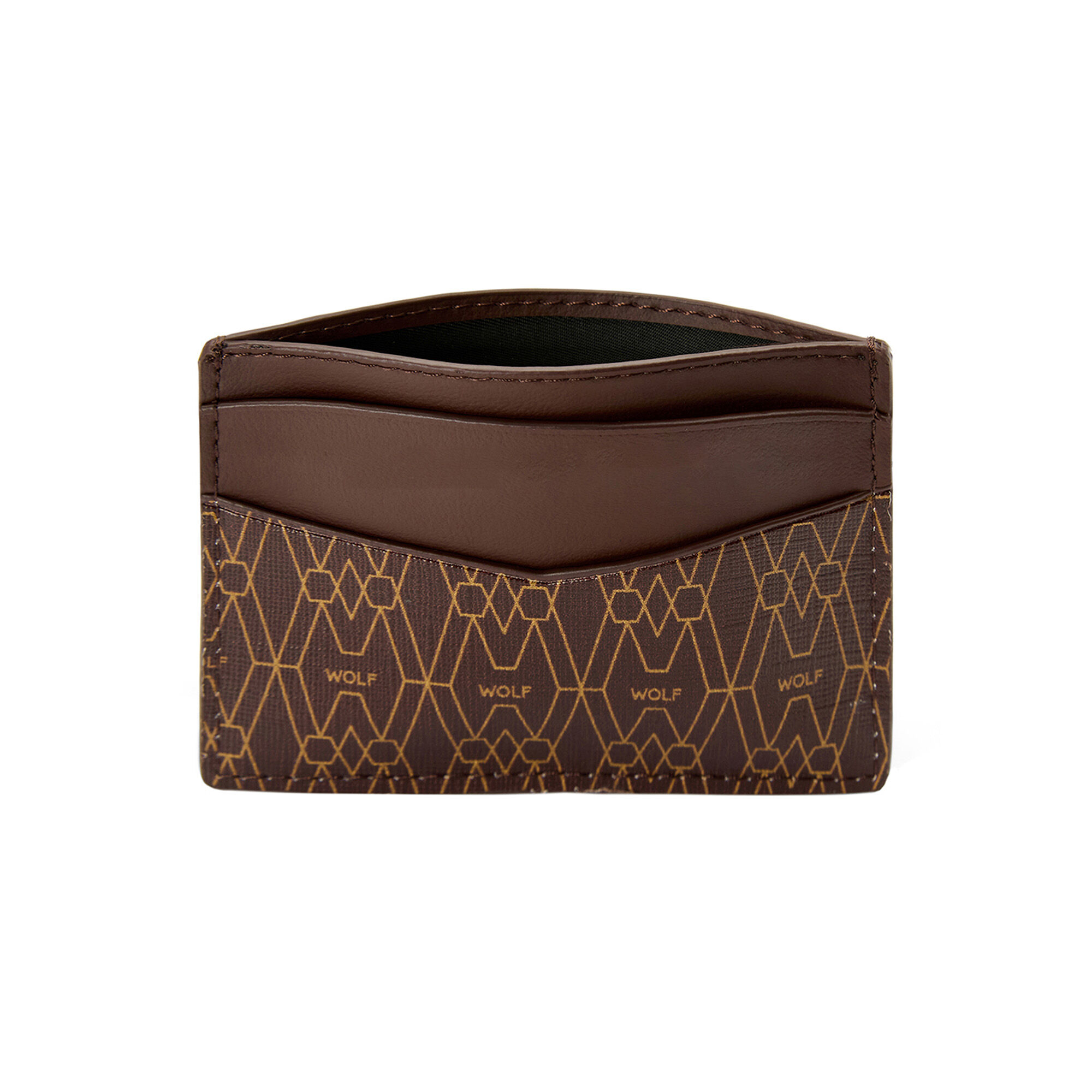 WOLF Signature Brown 5-Card Holder | Maison Birks